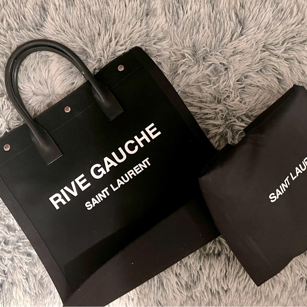 Authentic Ysl Rive Gauche Tote Bag